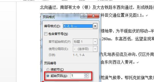 以目录下一页开始设置页码的技巧与方法（简单实用的页码设置策略及其优势）