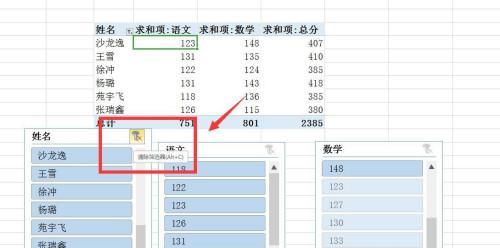 透视表Excel透视表的使用方法（快速）