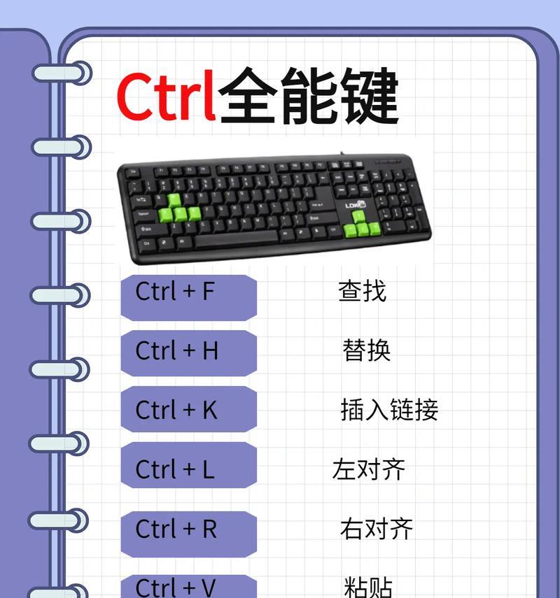 全面了解笔记本电脑键盘——从外观到功能的完全指南（键盘的每个按键都有什么作用）