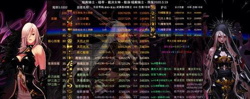 《DNF复仇者技能加点图表解析》（掌握复仇者技能加点）