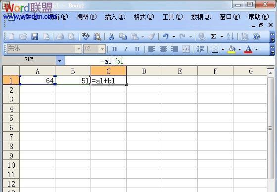 提高工作效率（使用Excel表格合计公式）