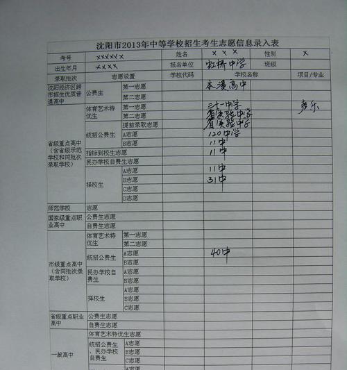 中考志愿填报攻略（中考志愿填报攻略）