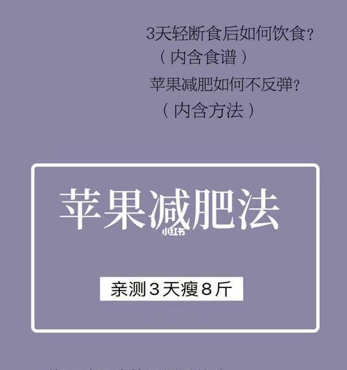 健康快速减肥，告别反弹困扰（科学减重）