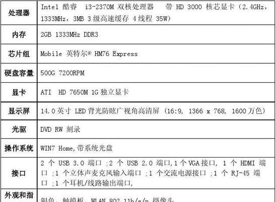 如何选择适合自己的笔记本电脑配置和型号（从配置到型号）