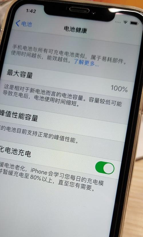 苹果电池健康恢复到100的方法（恢复苹果电池寿命的有效技巧与建议）