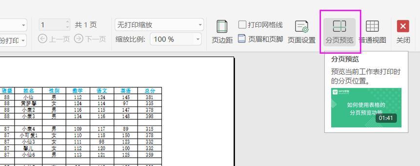 掌握Excel分页预览调整范围的技巧（优化工作效率）