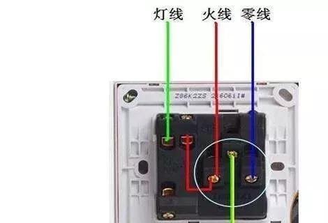 电源三个接口的简单接线方法是什么？图片指导如何？